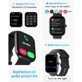 thumbnail image 2 of Reloj inteligente TOOBUR Alexa con pantalla HD integrada de 1.91 pulgadas IP68, 2 of 7