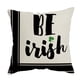 thumbnail image 1 of Teissuly St. Patrick's Day Cotton Linen Cushion Cover Throw Case Sofa Home Decor (18x18inch) Teissuly WER202401275738, 1 of 2