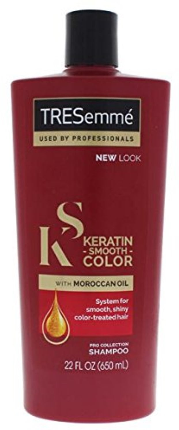 2 Pack Tresemme Shampoo Keratin Smooth Color With Moroccan Oil