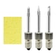 thumbnail image 3 of Puntas de soldadura de 3 piezas con esponja de limpieza para herramientas de puntas de soldadura de interfaz E10, 3 of 6