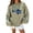Green, variant on Women's Oversized Roll Neck Cute Fish Graphic Sweater Vintage Soft Knit Fabric Loose Jumpers Fall Pullover Sweater  (Pink L)
