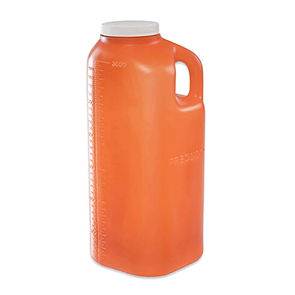 24Hour Urine Containers 3,000 mL. Pack of 40 Polypropylene
