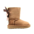 thumbnail image 2 of UGG Girls Bailey Bow II Boot Shoes, Chestnut, US 9 Toddler, 2 of 6