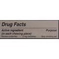 thumbnail image 4 of Nicotine Gum 2mg Sugar Free Coated Fruit Generic for Nicorette 100 CT, 4 of 5