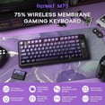 thumbnail image 2 of ZIYOU LANG M75 Bluetooth Keyboard, 2 of 9