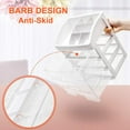 thumbnail image 6 of Annvchi Cosmetic Organizer with 3 Drawers Skincare Organizer Suitable for Dressing Tablebathroom Counter and Dressing Table（White）, 6 of 8