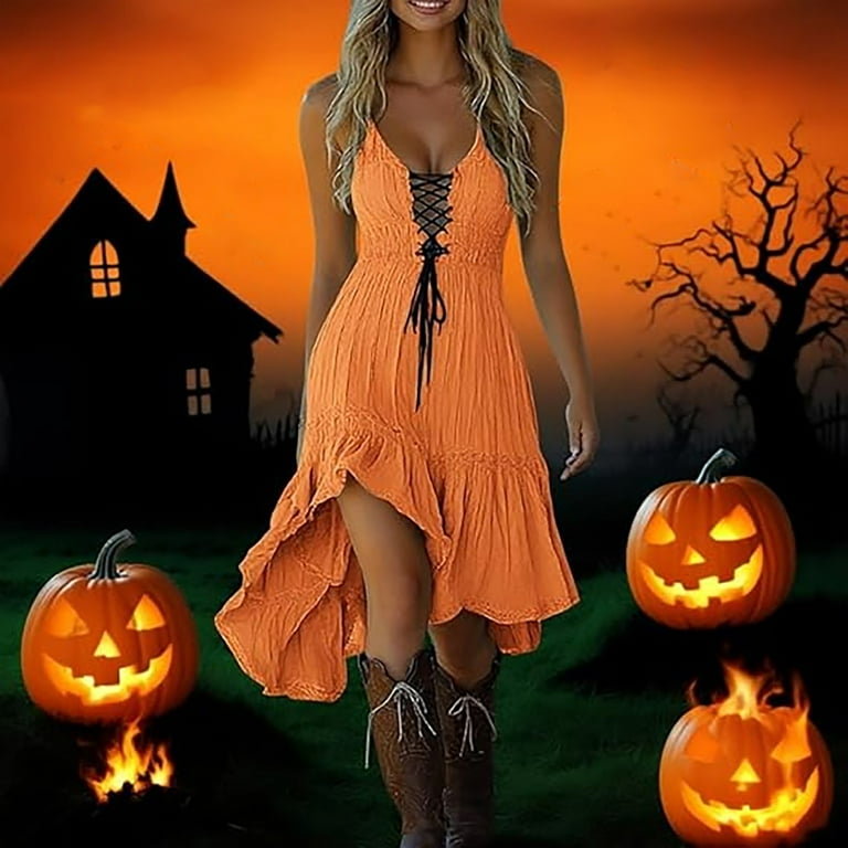 Lekode Western Cowgirl Dress for Women Vestidos Vaqueros de Mujer Para Botas Boho Dress for Women Tropical Dresses for Women Flowy Dresses for Women