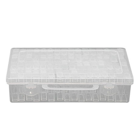 

Lunaluna DIY Display Container Storage Grid Transparent Case Box Glass Box Jewelry Beads Housekeeping & Organizers