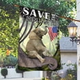 thumbnail image 2 of FLAGWIX US Flag - Save The Elephants Flag NTB407F - House Flag (29.5" x 39.5"), 2 of 3