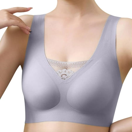 

Yubnlvae Bra For Women Front Closure Shaping Push Up Seamless Beauty Back Sports Comfy Bra