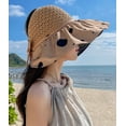 thumbnail image 2 of CoCopeaunt Wide Brim Sun Hat Women UV Protection Bucker Hat Chic Dots Soft Foldable Ponytail Cap Visors Beach Outdoor Summer, 2 of 2