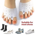 thumbnail image 4 of Gel Metatarsal Pads 6pcs, Ball Of Foot Cushions With Breathable Honeycomb Toe Separator Mortons Neuroma Callus Metatarsal, 4 of 5