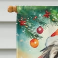 thumbnail image 2 of Bearded Collie Christmas House Flag 28 in x 40 in, 2 of 7
