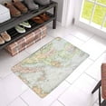 thumbnail image 3 of MKHERT Panoramic View of an Antique Map Historical Art Doormat Rug Home Decor Floor Mat Bath Mat 23.6x15.7 inch, 3 of 3