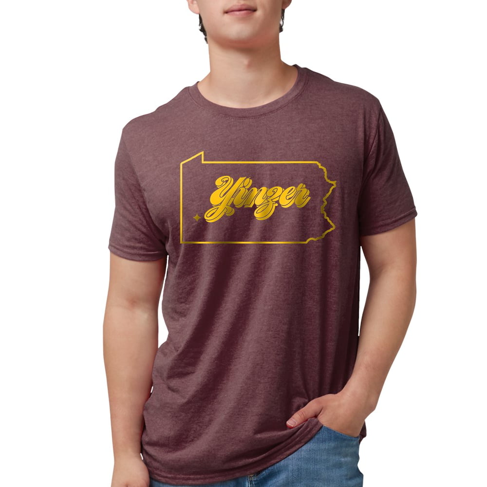CafePress - CafePress - Pennsylvania Yinzer Mens Tri Blend T Shirt ...