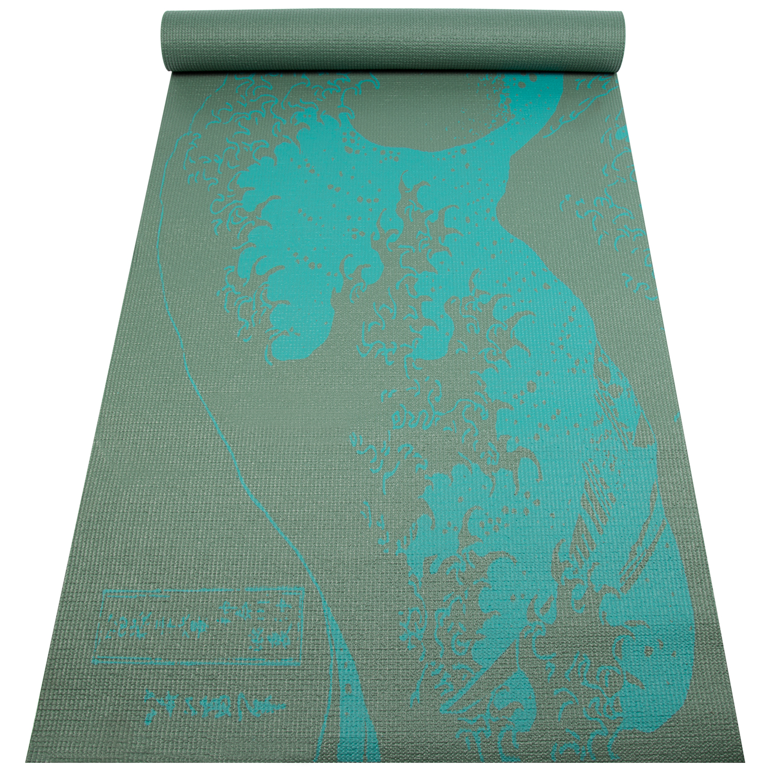 yoga mat printed design