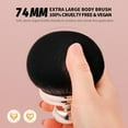 thumbnail image 4 of DOCOLOR 3-Inch Wide Body Makeup Brush - Vegan Synthetic Kabuki for Self Tanner, Sunscreen & Body Foundation, 4 of 10