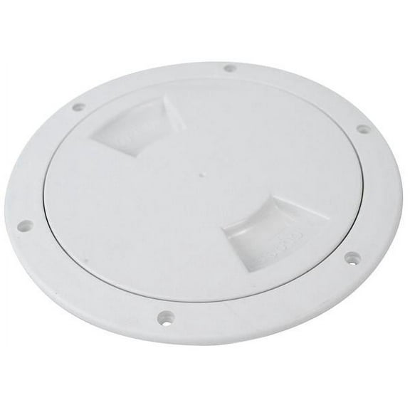 Attwood 6" Deck Plate, White