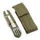 thumbnail image 1 of 2x Desmontable quatre en un Conjunto de cubiertos de Camping con cuchillo de tenedor abridor de botellas portátil de material acero inoxidable de vajil Sharpla Cuchara y tenedor al aire libre, 1 of 8