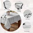 thumbnail image 5 of Ice Hockey Table Cloth Waterproof Tablecloths, Farmhouse Rustic Ball Sport Game Wooden Grain Tablecloth Dining Table Cover for Kitchen Party Tabletop Outdoor, Rectangle Tablecloth 52x70 Inch, 5 of 9