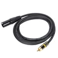 thumbnail image 1 of Cable de conexión de micrófono XL Rto RCA, JORINDO XLR macho a XL Rto RCA Cable de micrófono Accesorios para equipos de audio Uso conveniente, 1 of 8