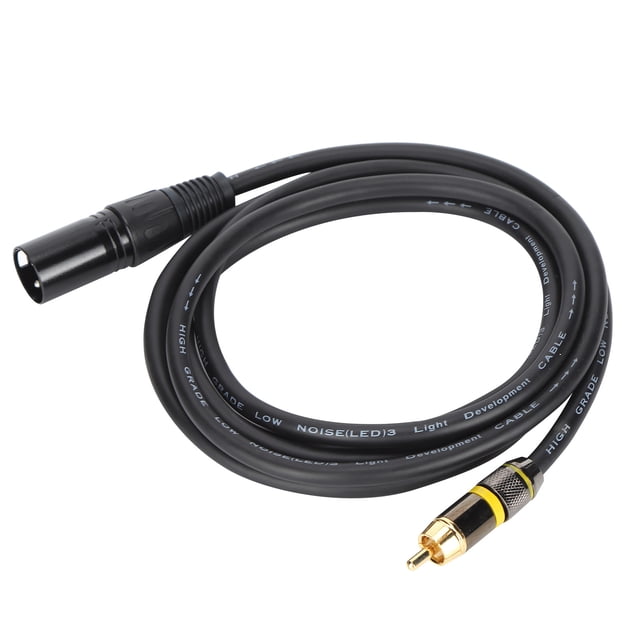 Cable de conexión de micrófono XL Rto RCA, JORINDO XLR macho a XL Rto RCA Cable de micrófono Accesorios para equipos de audio Uso conveniente