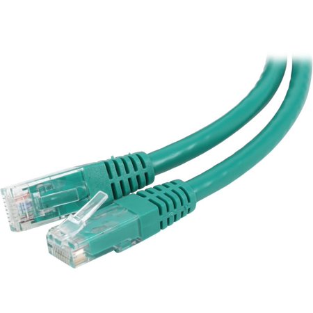 UPC: 0065030804639 | StarTech.com C6PATCH10GN 10 ft. (3.05 m) Cat 6 Green Molded UTP Patch Cable – ETL Verified