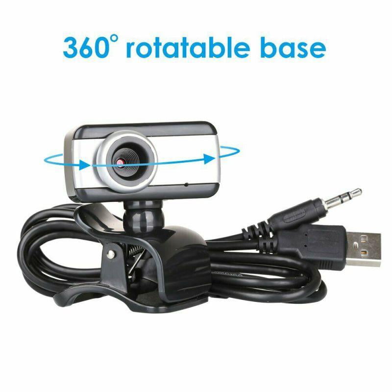 HD Webcam Camera USB2.0 480P Bluetooth Wireless Security Rotatable