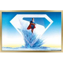DC Studios Superman (2025) - Fortress Of Solitude Wall Poster, 22.375" x 34" Framed