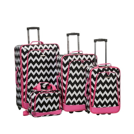 Rockland Luggage 4 Piece Escape Softside Luggage Set