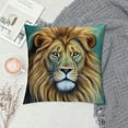 thumbnail image 2 of Nawypu  Throw Pillow Covers Classic Lion Pillow Cover Square Pillow Case Cushion for Home Decor Sofa Couch, 2 of 5