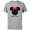 Athletic Heather, variant on Minnie Mouse Abuela Red Bow Family Día de la Madre - Short Sleeve Cotton T-Shirt for Adults - Customized-Navy