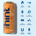 thumbnail image 2 of Hint Sparkling Water, Tangerine - Canned Flavored Water Beverages with Electrolytes, Zero Calories, and Sugar Free - 12 Fl Oz Cans (Pack of 12), 2 of 6