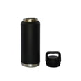 thumbnail image 2 of 36 Oz Stainless Steel Twist-Off Cap Water Bottle - Black, 2 of 3