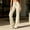 Beige, variant on PYGNJK Women's Flare Yoga Pants High Waist Drawstring Stretchy Lightweight Bootcut Athletic Workout Casual Lounge Pants