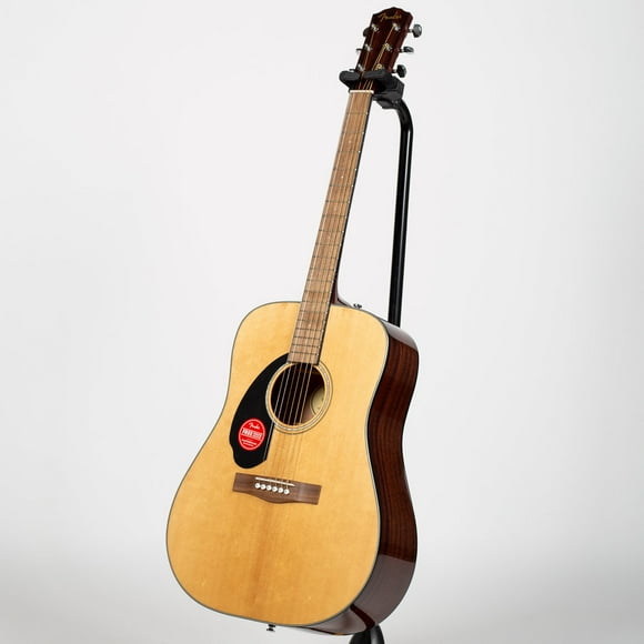 Fender CD-60S Dreadnought Acoustic Guitar - Walnut, Natural, Left