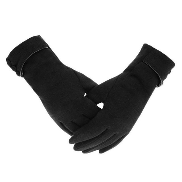 Pair of Winter Gloves Warm Gloves Outdoor Thermal Gloves Warm Touch Screen Gloves Full Finger Gloves Windproof Cold Weather Hand Warmers Suitable for Driving Running Cycling Cold Weather Gloves