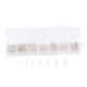 thumbnail image 4 of 1500 piezas de s de salto abiertos Kit de hallazgos de joyería con caja de almacenamiento para elegir el color de la fabricación de joyas Plata blanca Baoblaze Anillos de salto abiertos, 4 of 8
