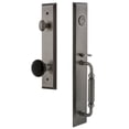 thumbnail image 2 of Grandeur 5th Avenue Single Cylinder Handleset with F Grip and Coventry Knob, 2 of 5