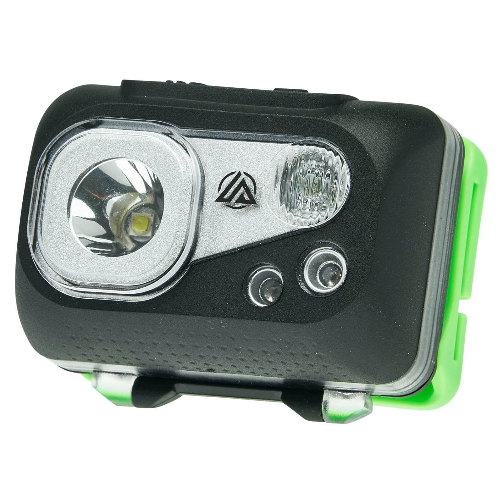 LitezAll Nearly Invincible Rechargeable Head Lamp, Waterproof Headlamp Flashlight with 8 Light Modes
