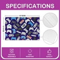 thumbnail image 4 of Teens Gamer Place Mats 4 Pcs, Modern Game Placemats for Kids Boys Children, Video Game Table Mats,Player Gaming Gamepad Joystick Oil Proof Washable Meal Mats Dining Table Kitchen 12x18, 4 of 4