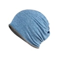 thumbnail image 2 of Gorro de Invierno Greeniant para Quimioterapia Doble Capa a Prueba de Viento Ciclismo Azul OD020519-04B, 2 of 6