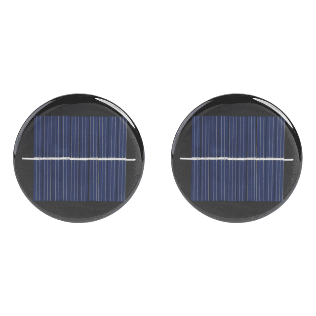 Placa de sistema de cargadores de batería de Panel redondo DIY de 1x 028 W 5 V solar