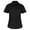 Black, variant on Kustom Kit Womens Short Sleeve Tailored Poplin Shirt