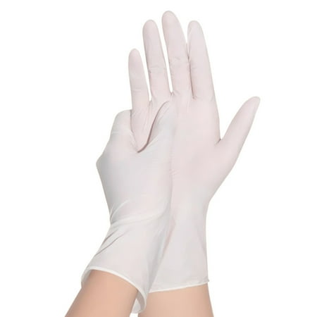 

100Pcs Disposable Nitrile Gloves Enhanced Flexibility Precise Handling Powder-Free Home Cleaning Food Gloves Thickened Portable Bulk Gloves