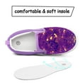 thumbnail image 4 of Bocca Kid's Slip on Sneakers A1-Purple Girls Canvas Walking Shoes Size 12, 4 of 8