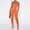 Orange, variant on Pyhlmscde Abercrombie Jumpsuit, Women's Jumpsuits, Plus Size Jumpsuit, Women Workout Jumpsuit Yoga Ribbed Bodycon Spaghetti Strap Leggings Romper Black 2XL