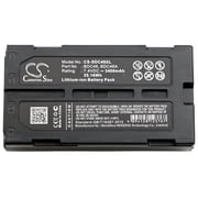 Replacement Battery for Sokkia SET 630RK,SET2 30RK,SET2 30RK3,SET200,SET210,SET230R,SET230R3,SET230RK,SET230RK3,SET250RX,SET3 30RK3,SET300,SET30R,SET30R3,SET310,SET330,SET330R,3400mAh/7.4V