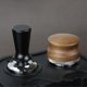 thumbnail image 3 of Flat Base Coffee Tamper Labor-saving Stainless Steel Manual Barista Coffee Powder Tamper For Party,58mmBlack, 3 of 5