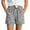 Grey, variant on Girls Casual Shorts With And Multiple Pockets Solid Color Summer Fashion Activewear For Outdoor Play Shorts Cat for Girl 7 8